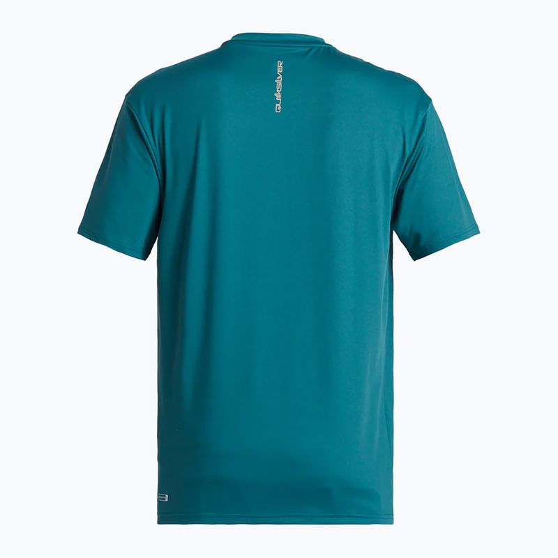 Pánske tričko na plávanieQuiksilver Everyday Surf Tee colonial blue 6