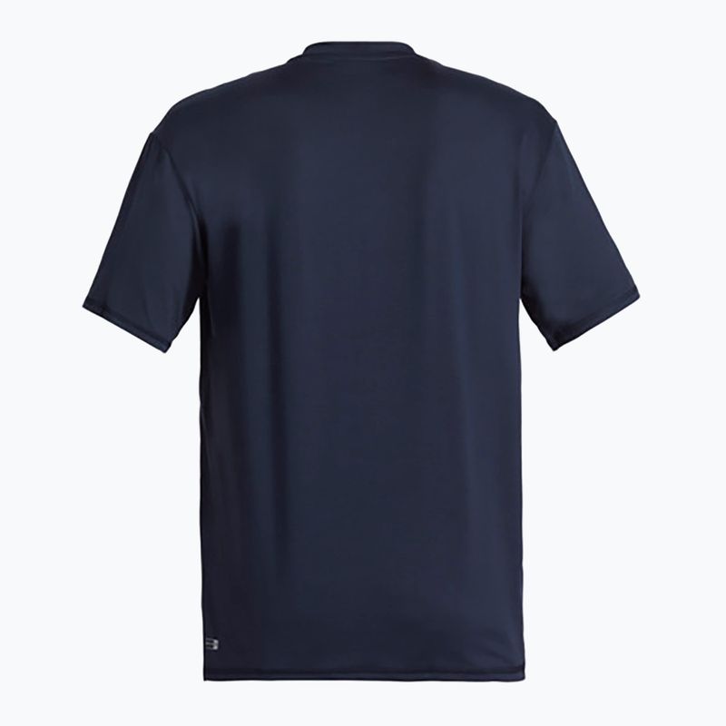 Pánske tričko na plávanieQuiksilver Everyday Surf Tee dark navy 6