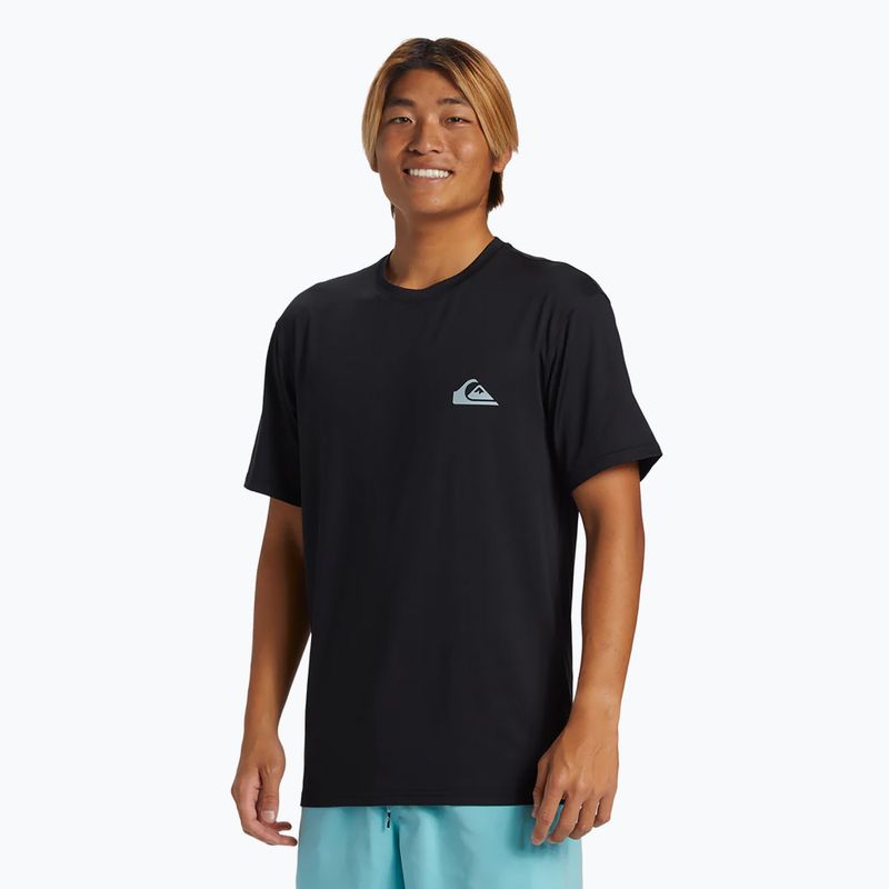 Pánske tričko na plávanieQuiksilver Everyday Surf Tee black 2