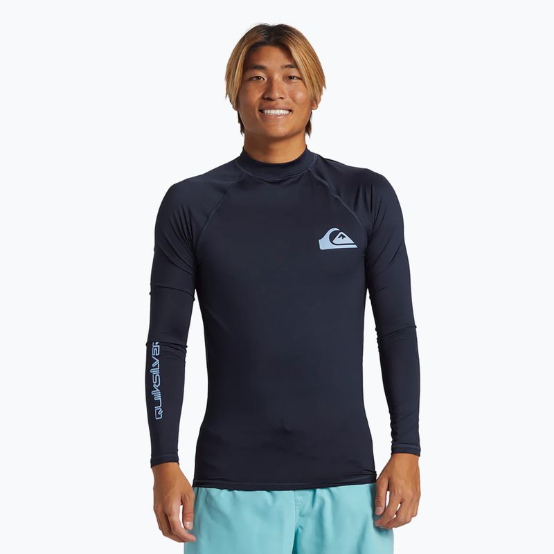 Pánske tričko na plávanie Quiksilver Everyday UPF50 dark navy