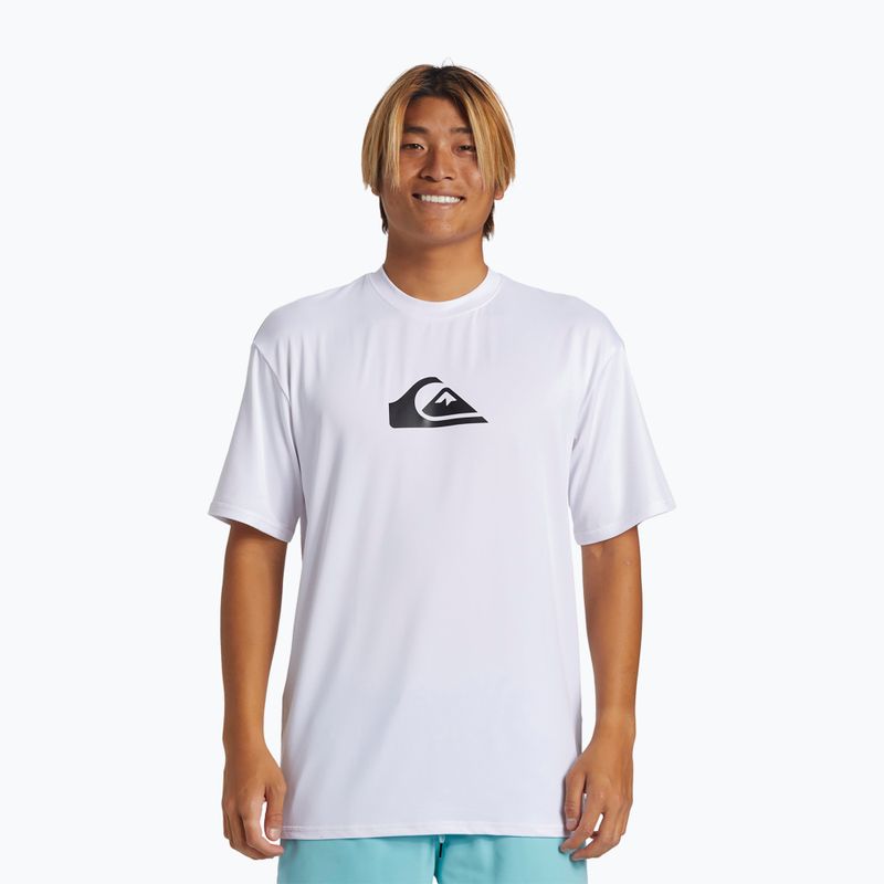 Pánske tričko na plávanieQuiksilver Everyday Surf Tee white