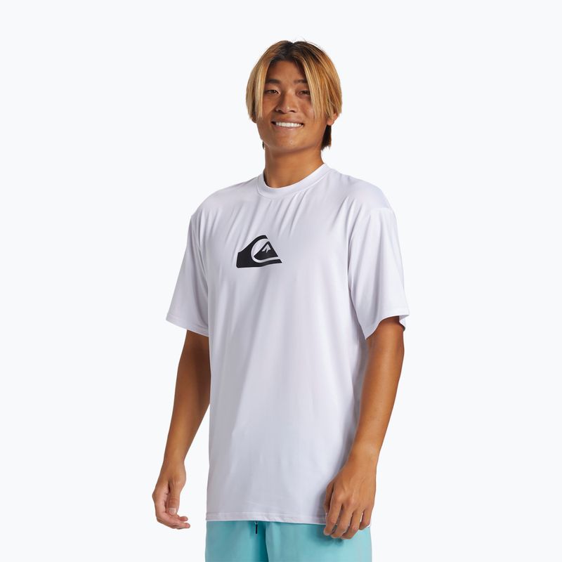 Pánske tričko na plávanieQuiksilver Everyday Surf Tee white 3