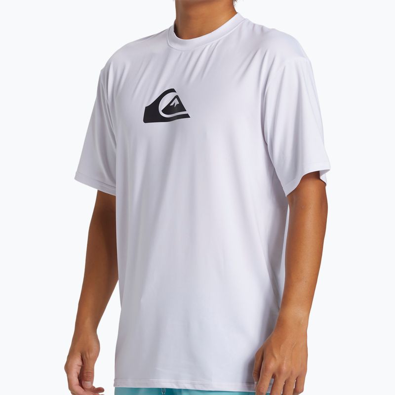 Pánske tričko na plávanieQuiksilver Everyday Surf Tee white 4