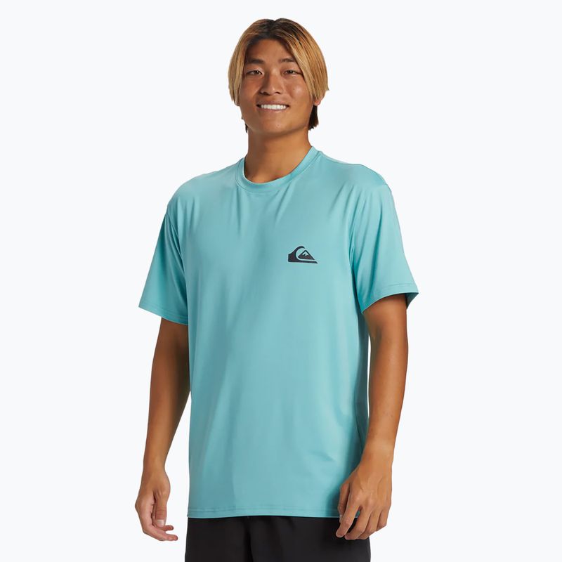 Pánske tričko na plávanieQuiksilver Everyday Surf Tee marine blue 2