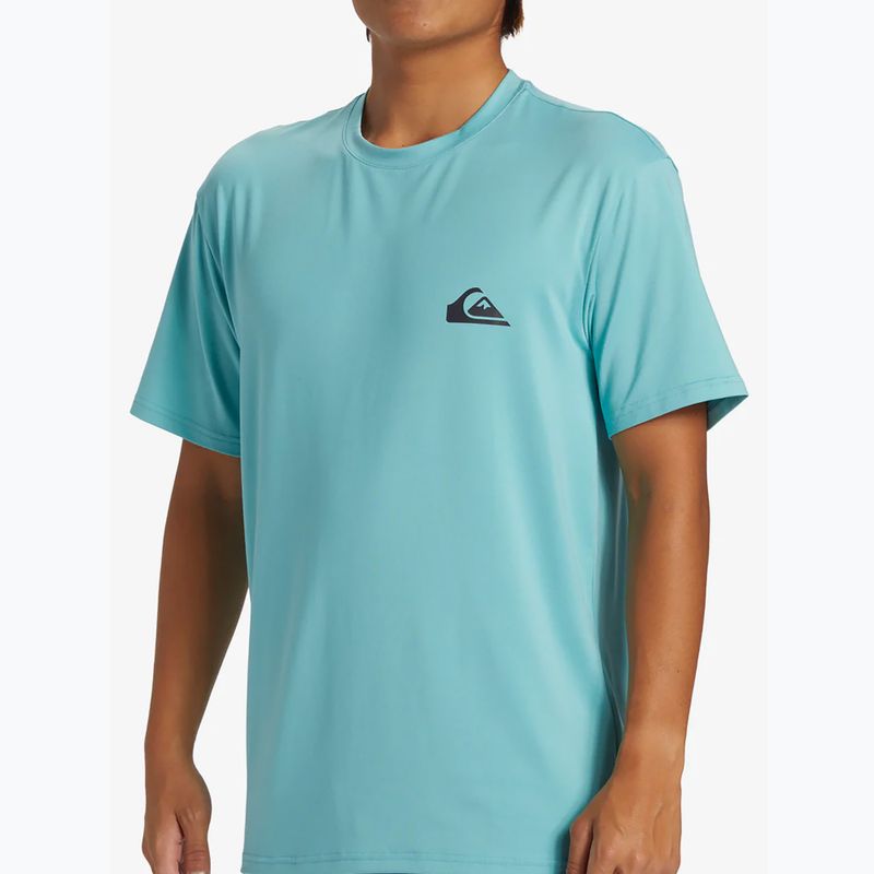 Pánske tričko na plávanieQuiksilver Everyday Surf Tee marine blue 4