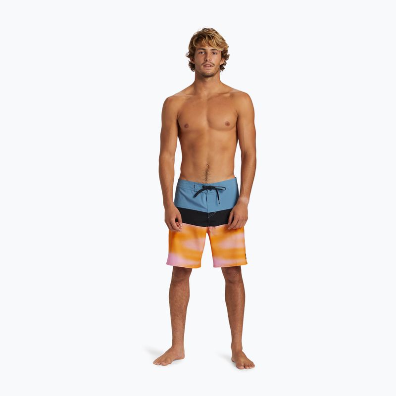 Pánske plavecké šortky Quiksilver Surfsilk Panel 18 prism pink 4