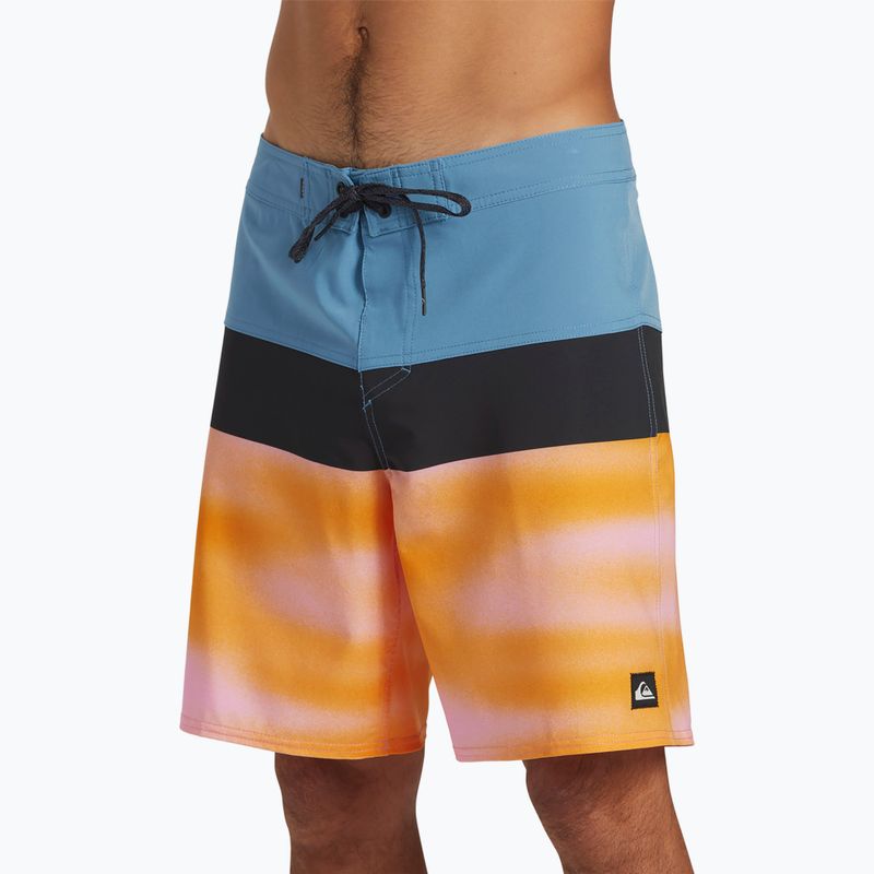 Pánske plavecké šortky Quiksilver Surfsilk Panel 18 prism pink 6