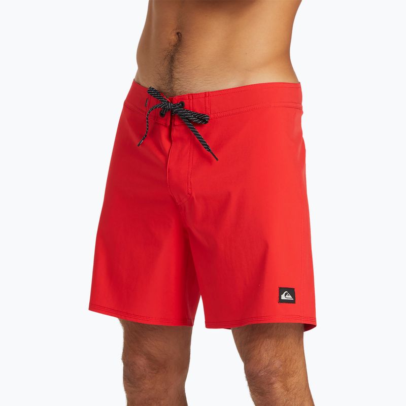 Pánske plavecké šortky Quiksilver Surfsilk Kaimana 16 high risk red 6