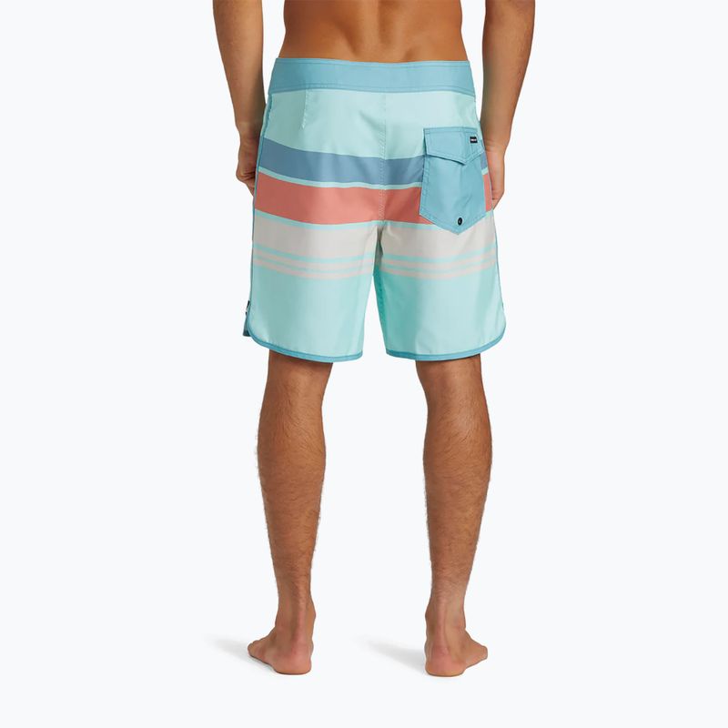 Pánske plavecké šortky Quiksilver Everyday Stripe 19 limpet shell 5