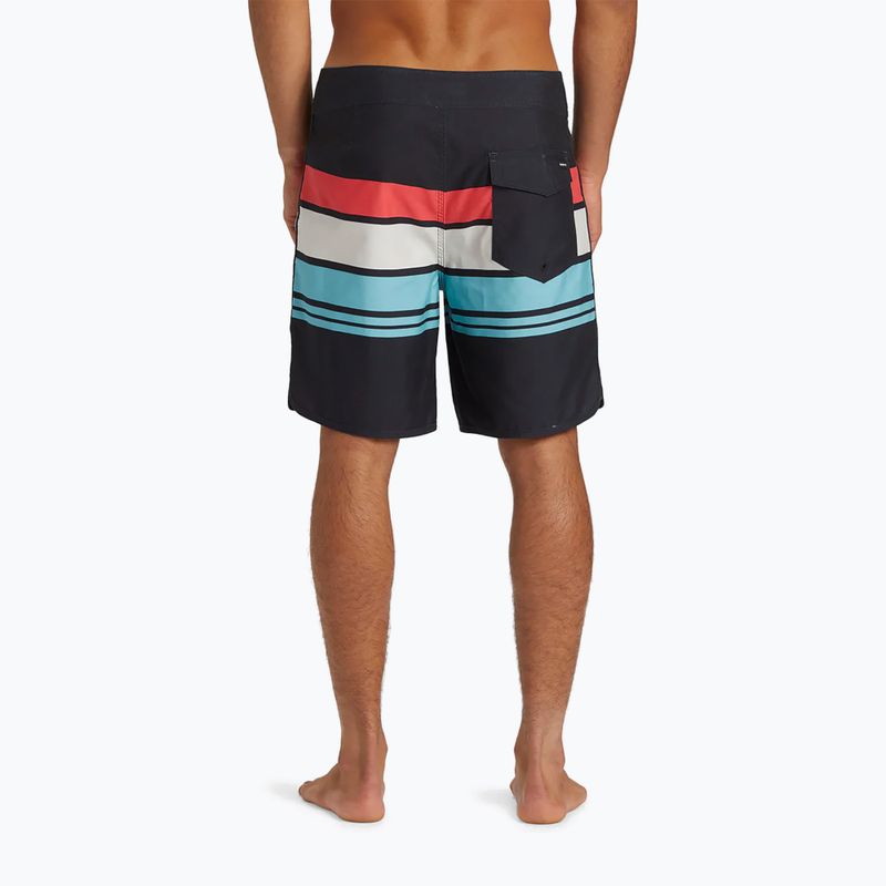 Pánske plavecké šortky Quiksilver Everyday Stripe 19 black 5