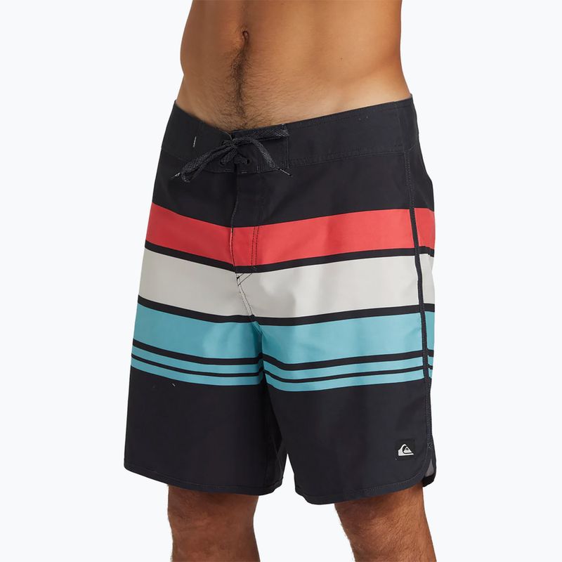 Pánske plavecké šortky Quiksilver Everyday Stripe 19 black 6