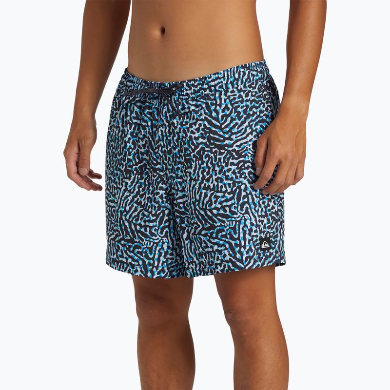 Pánske plavecké šortky Quiksilver Surfsilk Mix Volley 16 swedish blue 4
