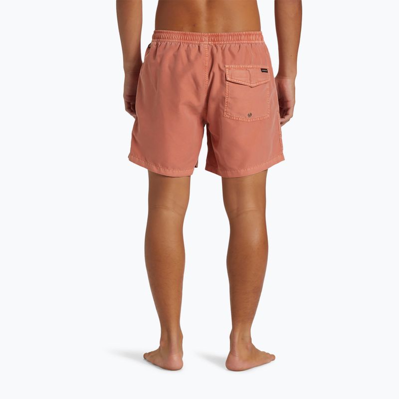 Pánske plavecké šortky Quiksilver Everyday Surfwash Volley 15 canyon clay 5