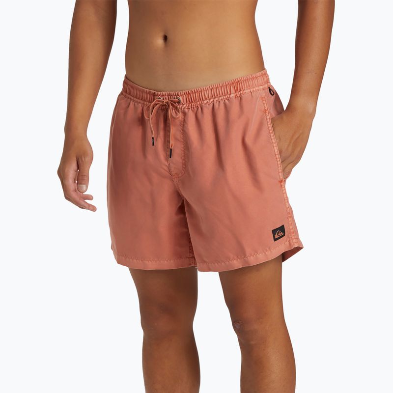 Pánske plavecké šortky Quiksilver Everyday Surfwash Volley 15 canyon clay 6
