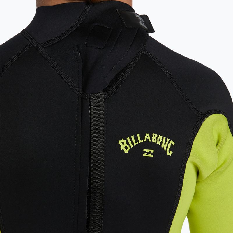 Detský neoprén Billabong 2 mm Foil BZ FL fluro lime 6