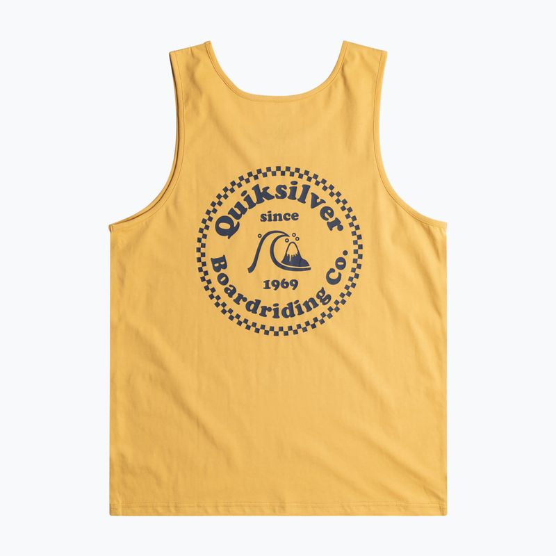 Tank top pánsky   Quiksilver Fast Is Fast Tank ochre 2