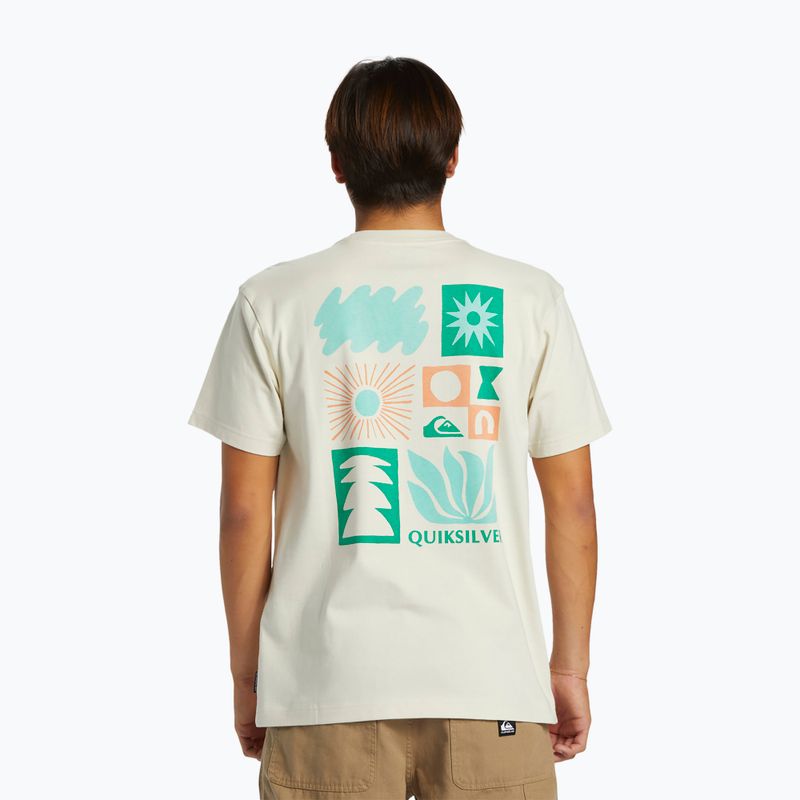 Pánske tričko Quiksilver Natural Forms Mor silver birch 2