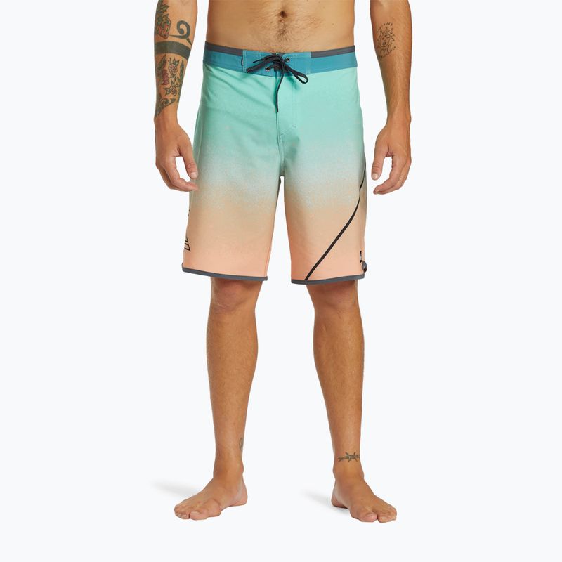 Pánske plavecké šortky Quiksilver Surfsilk New Wave 20 papaya punch 3