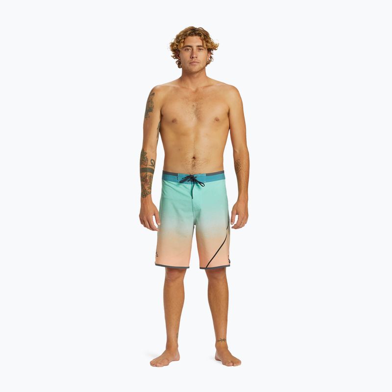 Pánske plavecké šortky Quiksilver Surfsilk New Wave 20 papaya punch 4