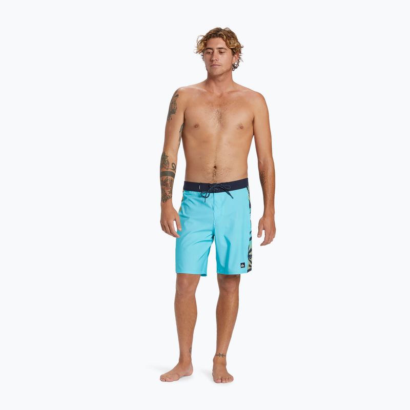 Pánske plavecké šortky Quiksilver  Surfilk Arch 19 capri 4