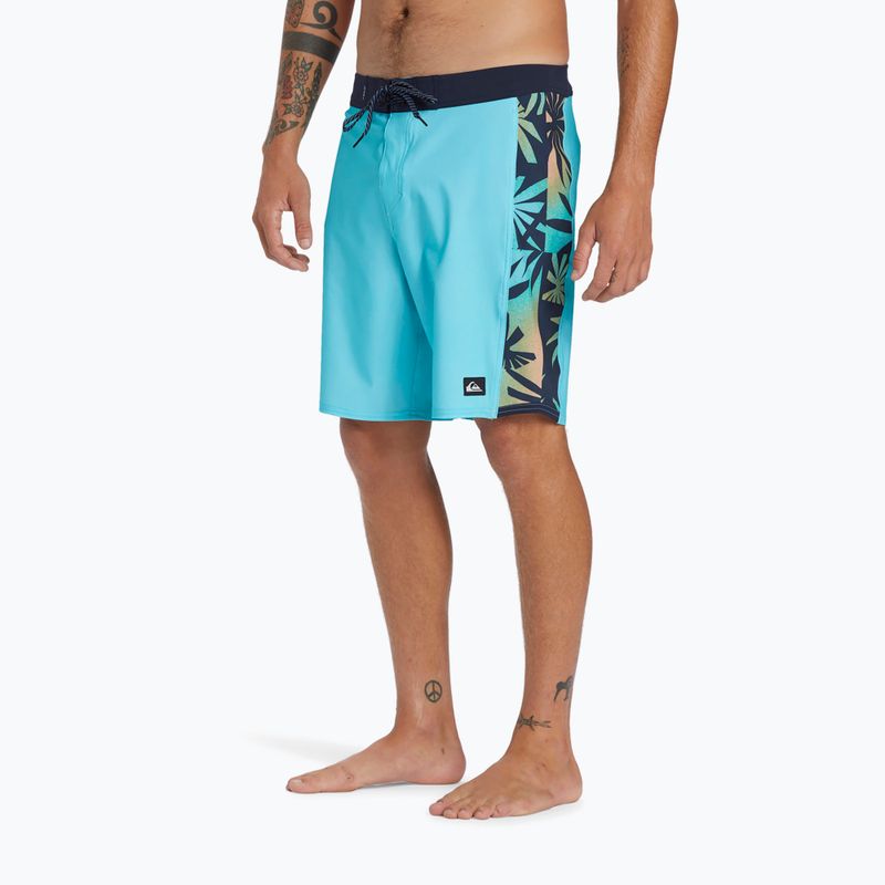 Pánske plavecké šortky Quiksilver  Surfilk Arch 19 capri 6
