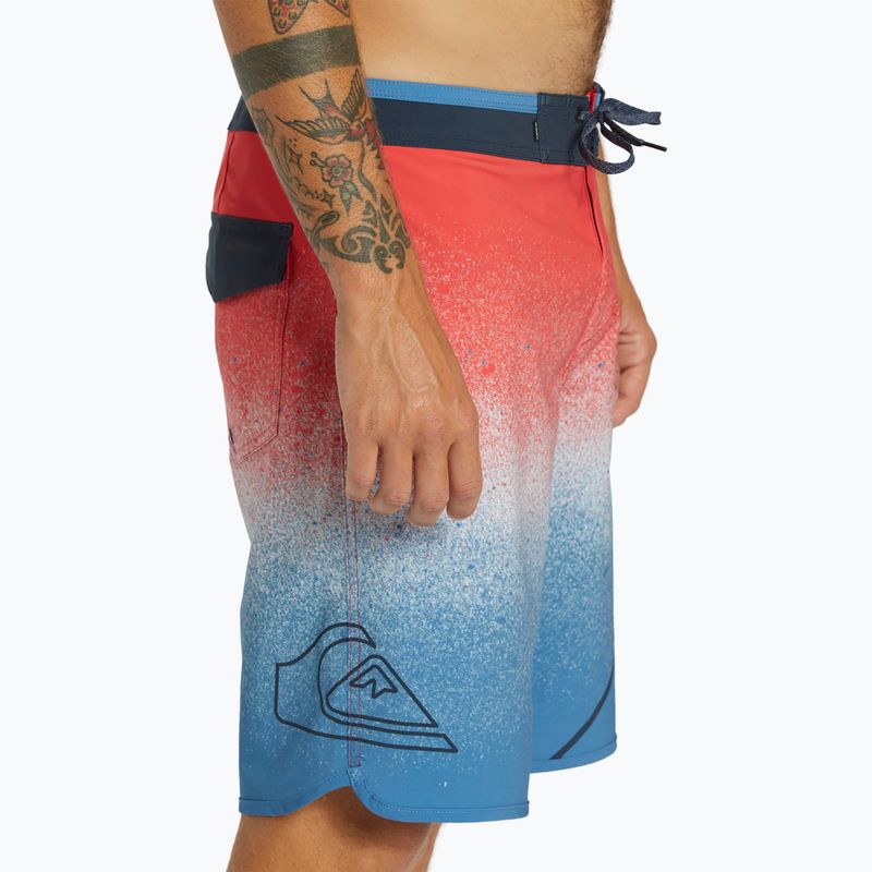 Pánske plavecké šortky Quiksilver Surfsilk New Wave 20 star sapphire 6