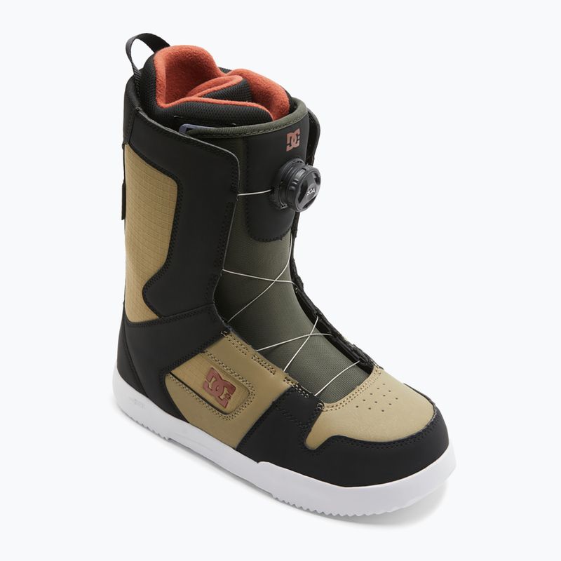 Pánske snowboardové topánky DC Phase Boa brown/black/white 6