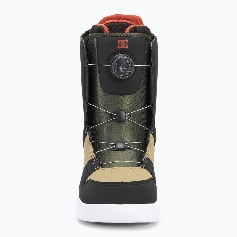Pánske snowboardové topánky DC Phase Boa brown/black/white 3