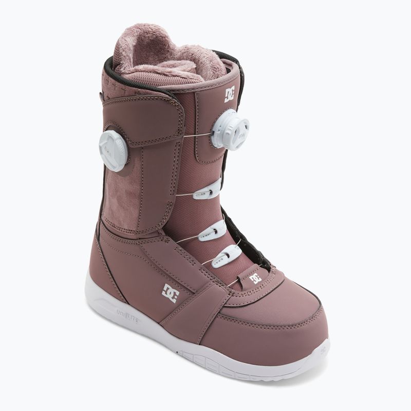 Dámske snowboardové topánky DC Lotus heather purple 6