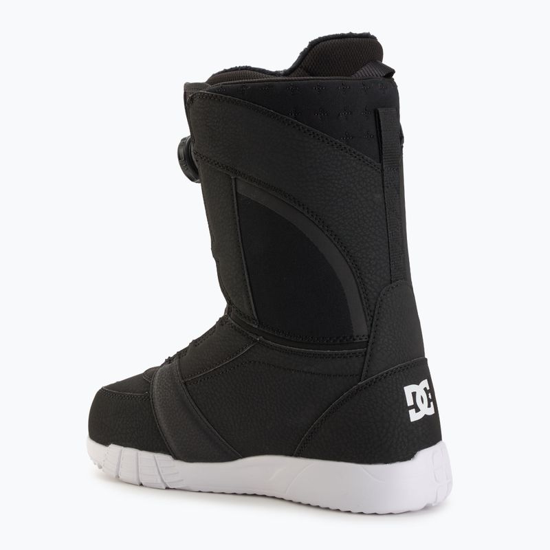 Dámske snowboardové topánky DC Lotus black/white/black 2