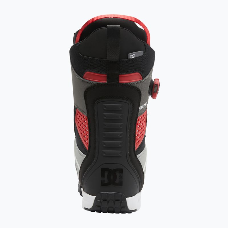 Pánske snowboardové topánky DC Phantom black/grey/red 6