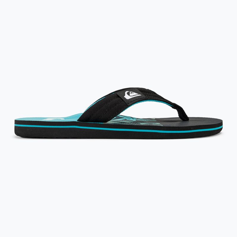 Pánske žabky Quiksilver Molokai Layback II blue / black / blue 2