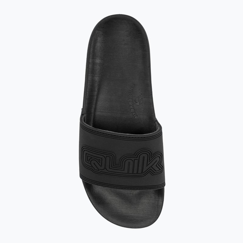 Pánske šľapky Quiksilver Rivi Wordmark Slide II black 4 5