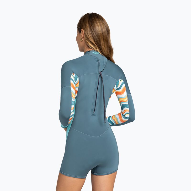 ROXY Dámske plavky Swim Foam 2.0 Swell Series Back Zip starglazer 3