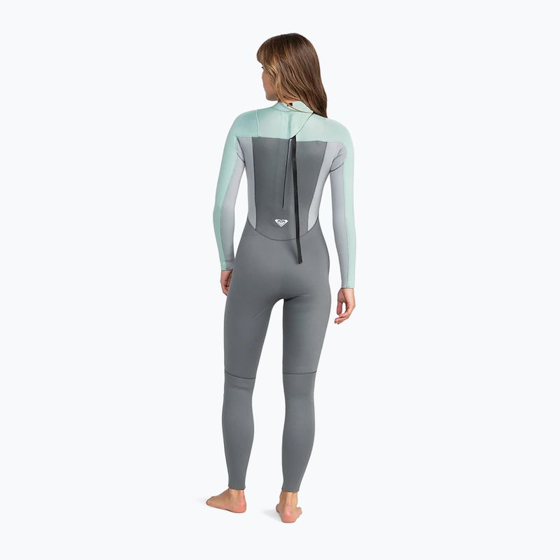 Dámsky plavecký neoprén ROXY 4/3 mm Prologue Back Zip GBS Wetsuit ice green 2