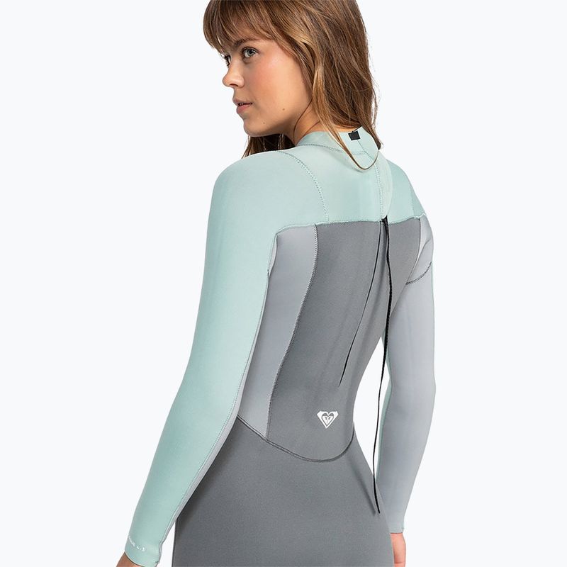 Dámsky plavecký neoprén ROXY 4/3 mm Prologue Back Zip GBS Wetsuit ice green 6