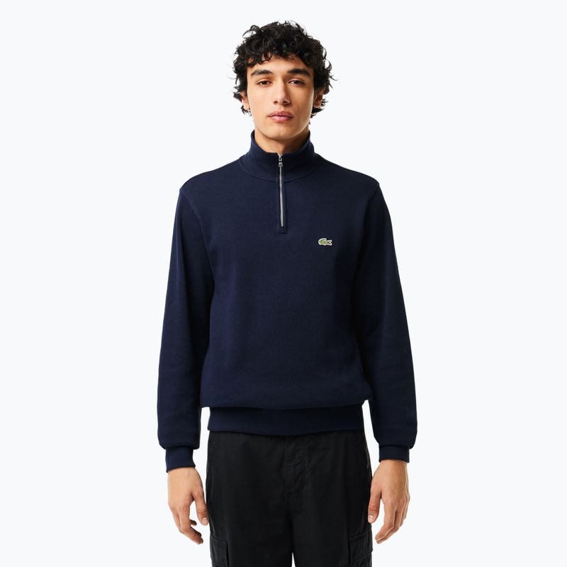 Pánska mikina Lacoste SH1927 166 navy blue