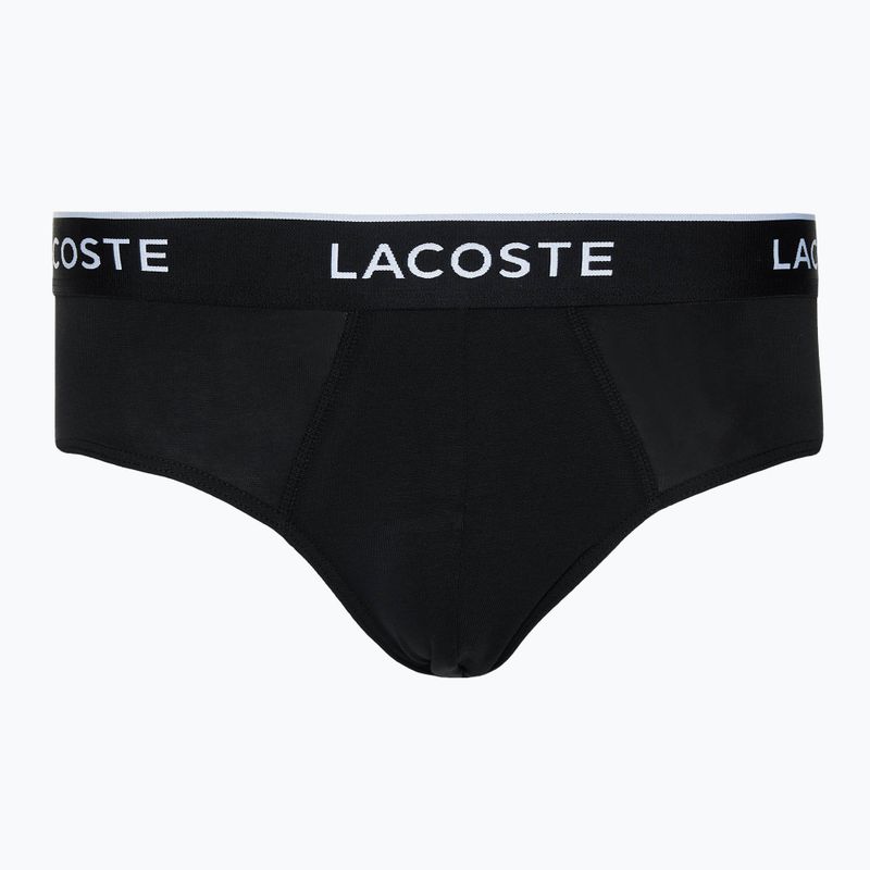 Pánske slipy Lacoste 8H3472 3 páry black 2