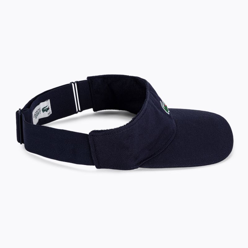 Tenisový šilt Lacoste navy blue RK3592 2