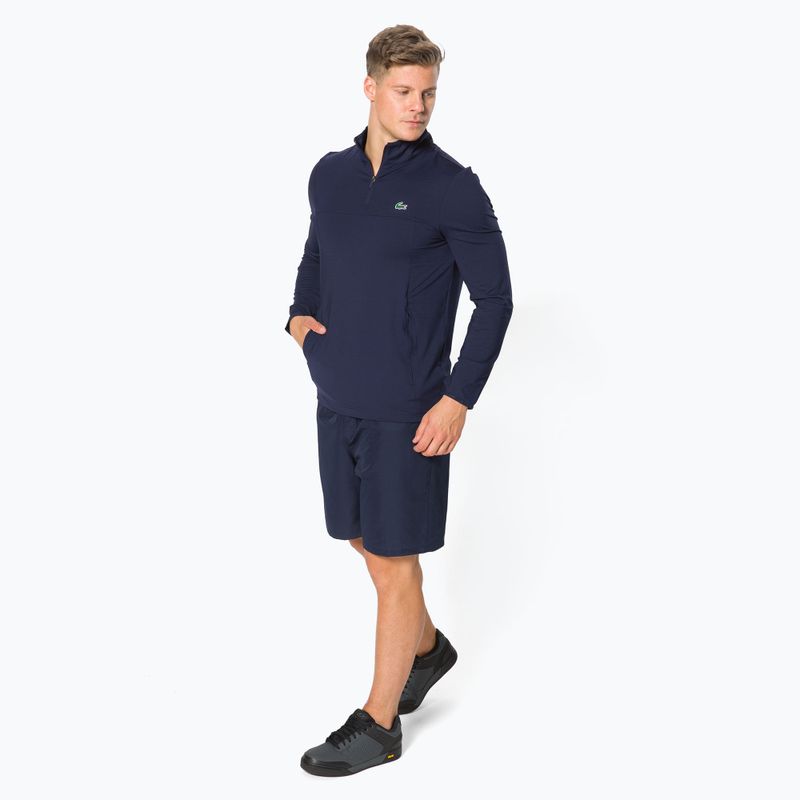 Lacoste pánska tenisová mikina navy blue SH4806 2