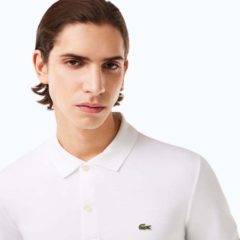 Pánske polo košeľa Lacoste DH2050 white 4