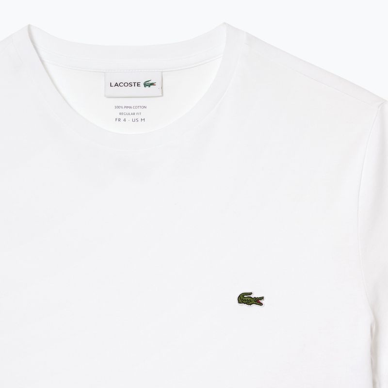 Pánske tričko Lacoste TH6709 white 4