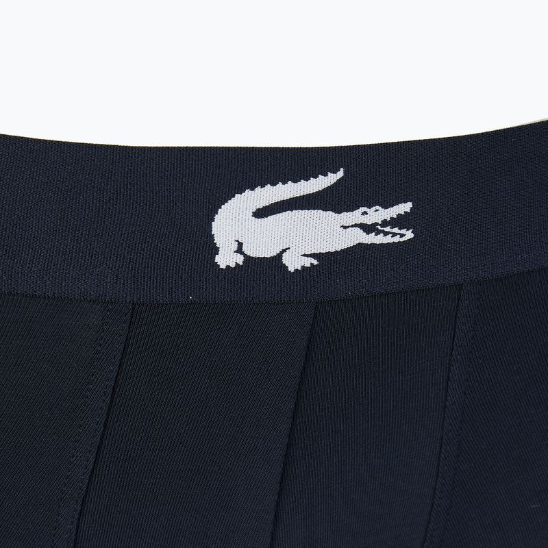 Boxerky Lacoste 5H1803 P52 3 páry tymián/navy blue/white 12