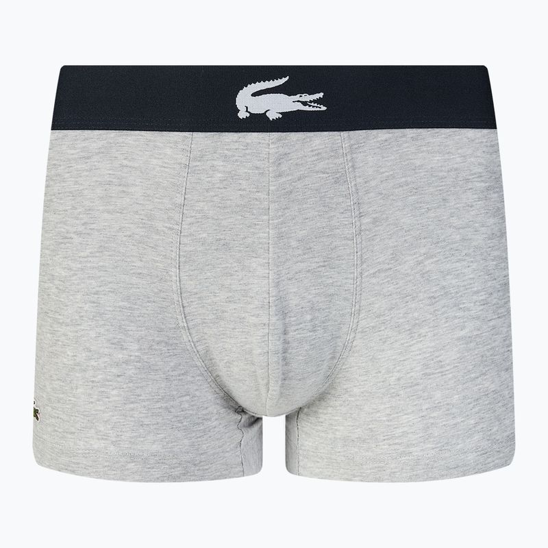 Boxerky Lacoste 5H1803 BCK 3 páry námornícka modrá/biela/strieborná porcelán 2