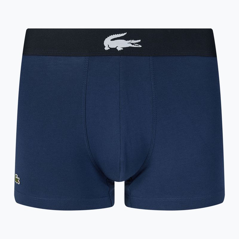 Boxerky Lacoste 5H1803 BCK 3 páry námornícka modrá/biela/strieborná porcelán 6