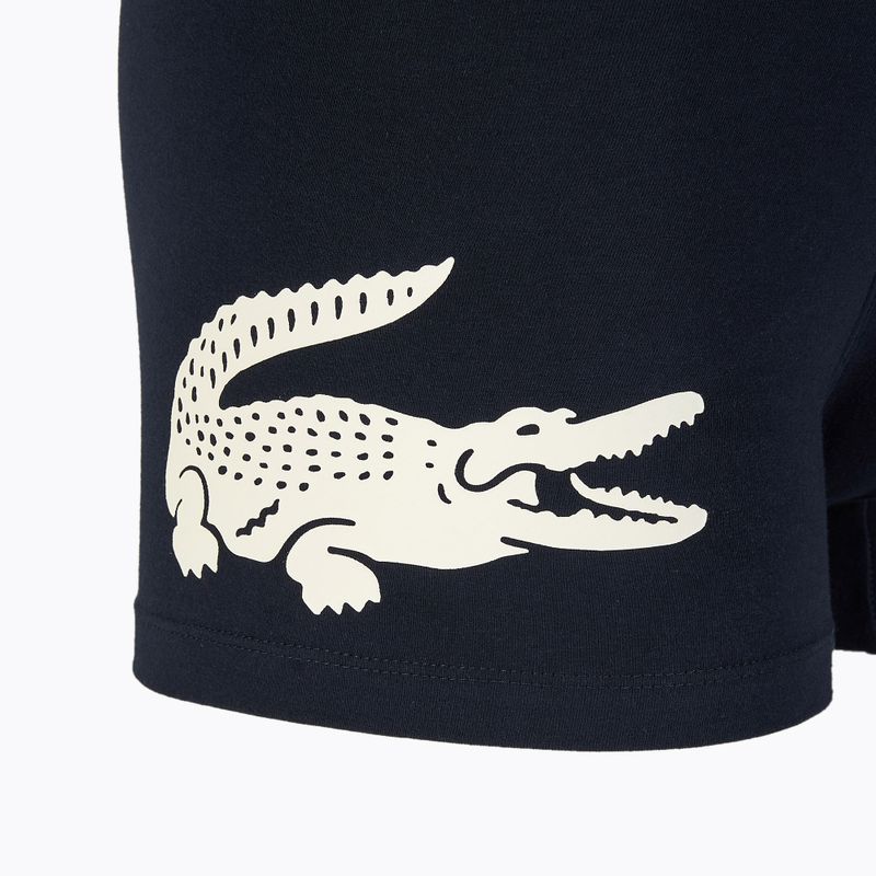 Boxerky Lacoste 5H1803 BCK 3 páry námornícka modrá/biela/strieborná porcelán 12