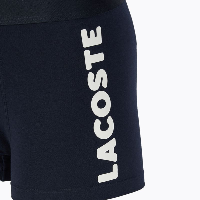 Boxerky Lacoste 5H1803 BCK 3 páry námornícka modrá/biela/strieborná porcelán 13