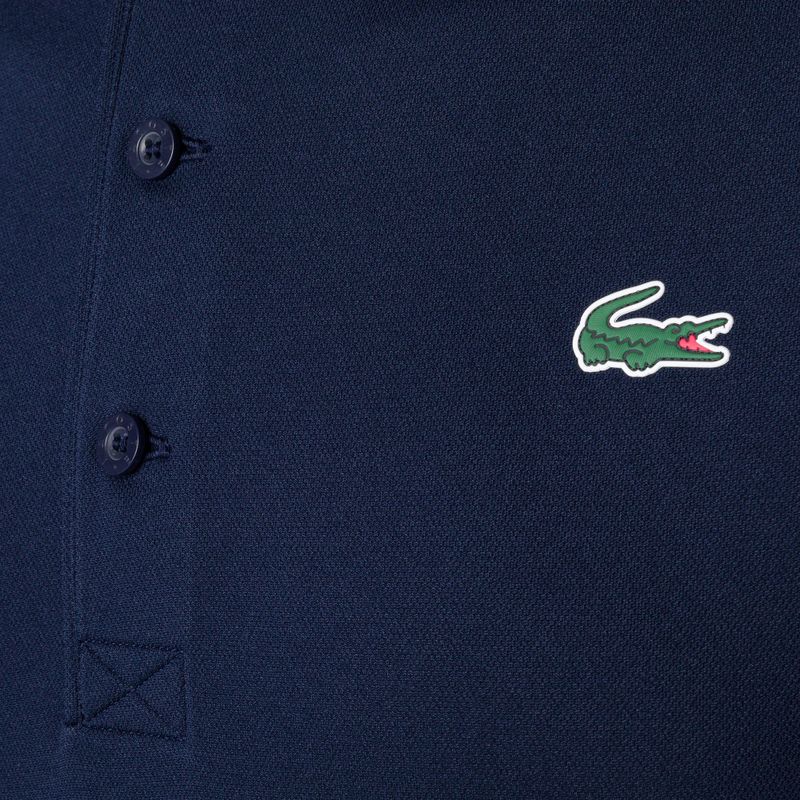 Lacoste pánske tenisové polo tričko čierne DH2094 3