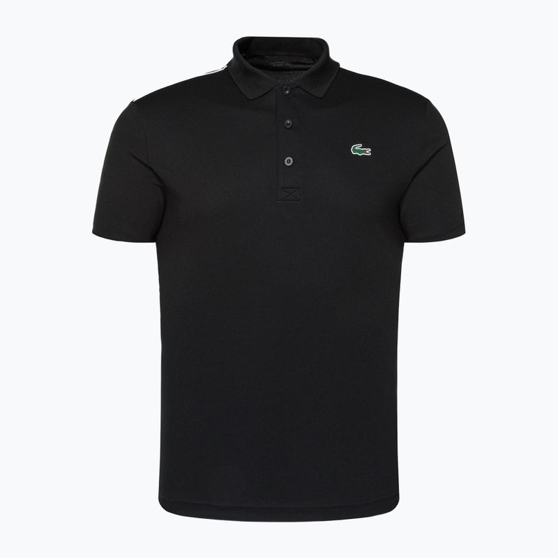 Lacoste pánske tenisové polo tričko čierne DH2094