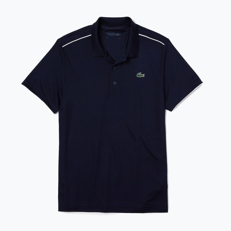 Lacoste pánske tenisové polo tričko čierne DH2094 5